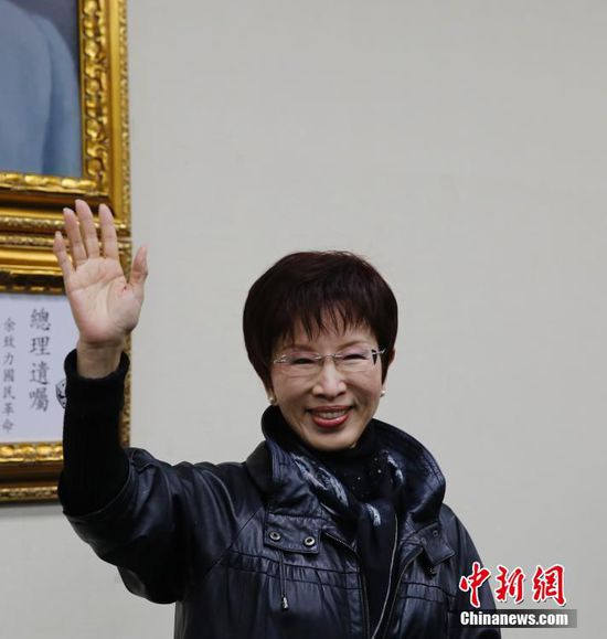 洪秀柱連任主席最新